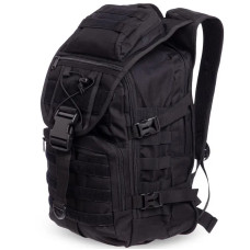 Рюкзак тактичний штурмовий SILVER KNIGHT Military 45х32х15,5см 27л Чорний