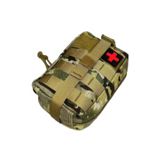 Подсумок аптечка отрывная Silver Knight 211 СORDURA 19х15х9см 2л Мультикам