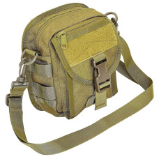 Сумка тактична через плече Silver Knight TY-9058 RANGER розмір 20x17x6см 2л  Олива