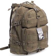 Рюкзак тактичний триденний штурмовий Silver Knight TY-046 розмір 44х32х21см 30л Олива
