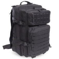 Рюкзак тактичний штурмовий Silver Knight 1512 50х36х12см 45л Чорний