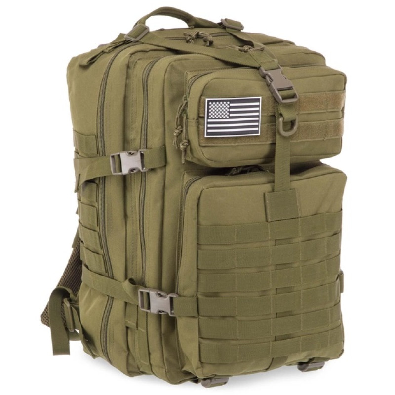 Рюкзак тактичний Silver Knight ZD11 розмір 47x28x25см 35л Олива