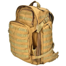 Рюкзак тактичний триденний штурмовий Silver Knight 1511 розмір 49x27x18см 35л  Койот