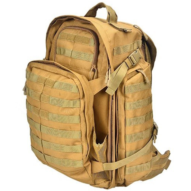 Рюкзак тактичний триденний штурмовий Silver Knight 1511 розмір 49x27x18см 35л  Койот