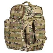 Рюкзак тактичний триденний штурмовий Silver Knight 1511 розмір  49x27x18см 35л Мультикам