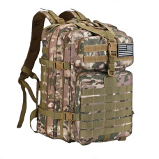 Рюкзак тактичний Silver Knight ZD11 розмір 47x28x25см 35л Мультикам